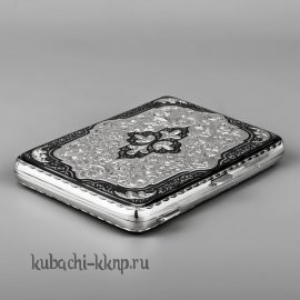 Портсигар из серебра 