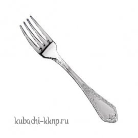 Десертная серебряная вилка 