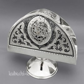 Серебряная салфетница 