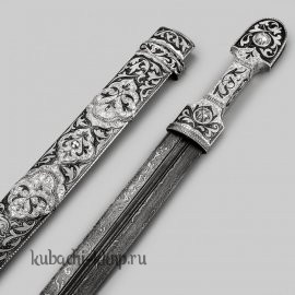 Неповторимый серебряный кинжал - КН50