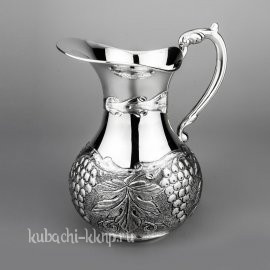 Серебряный кувшин для воды 925 пробы - КВ188