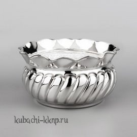 Серебряная конфетница «Волна» - кф164