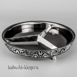 Менажница серебряная «Грация» - мн01