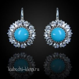 Серьги Кубачи 