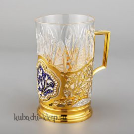 Серебряный подстаканник  - пд064