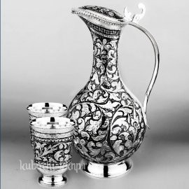 Набор для воды или вина з серебра 