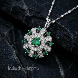 Кулон серебряный на шею 