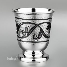 Серебряная стопка для водки или коньяка - СТП063