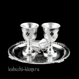 Серебряный набор «На двоих» - нб0003