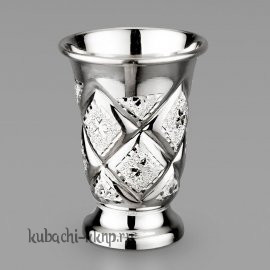 Серебряная стопка «Лазер» - стп038