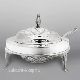 Серебряная икорница (Ag 925) 