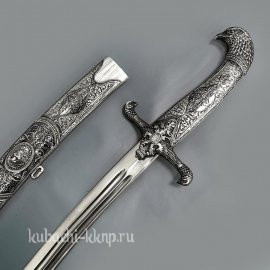 Сабля из серебра с орлом1335 - САБ013