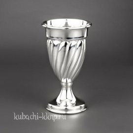 Рюмка кубачинская из серебра «Волна» - р00029