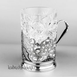 Серебрянный подстаканник - пд024