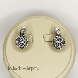 Круглые нежные серьги на каждый день 