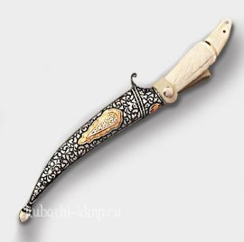 Серебряный кинжал(нож) 