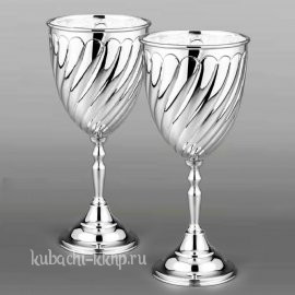 Набор Серебряных бокалов для вина 