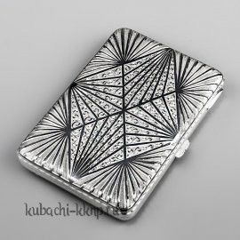 Серебряный портсигар 