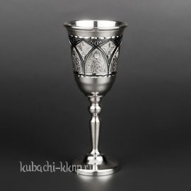 Классическая рюмка из серебра - р00014