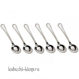 Набор серебряных чайных ложек «Классика» - л0001-6