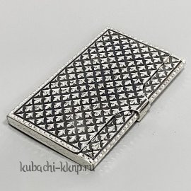 Серебряная визитница 