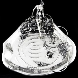 Ваза для фруктов Кубачинская - вз00015