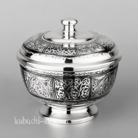 Серебряная сахарница - сх011