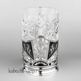 Подстаканник из серебра Кубачи - пд076