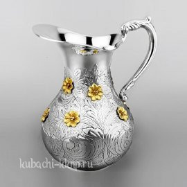 Серебряный кувшин для воды 