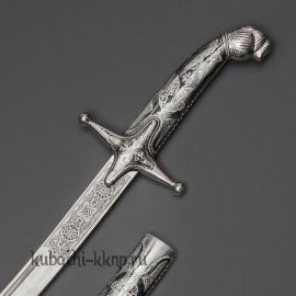 Серебряная сабля Кубачинская - с04