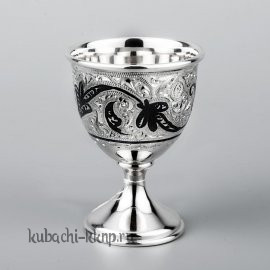Серебряная рюмка - чарка для наливки - Р097