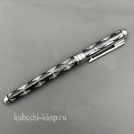 Чернильная серебряная ручка 