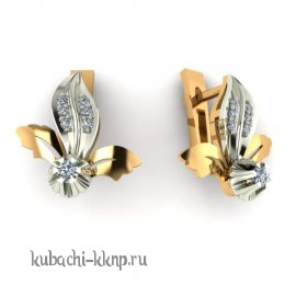 Серьги из золота 