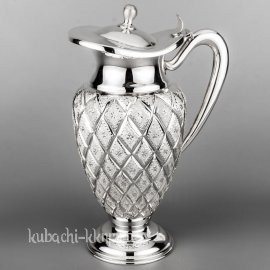 Большой кувшин из серебра 925 пробы - кв00026б