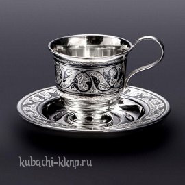 Чайная пара Кубачи - чп0007