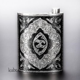Фляжка серебряная - фл0009