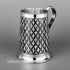 Кружка пивная с красивым узором, 540 мл - кр026