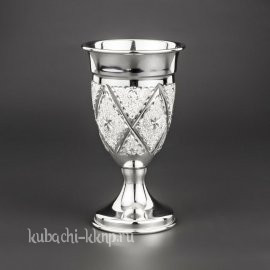 Классическая рюмка из серебра  - р00030