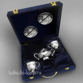 Серебряный набор для чая 