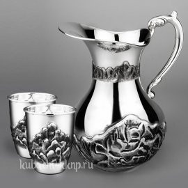 Набор для воды из серебра 