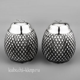 Набор для соли и перца из серебра - с006