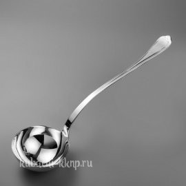 Серебряный половник с бантиком на ручке - плв01