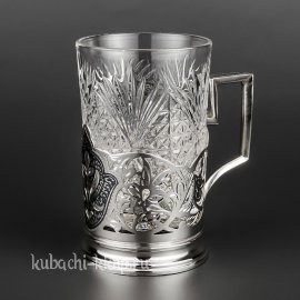 Серебряный подстаканник Кубачи - пд0011