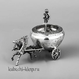 Серебряная солонка 