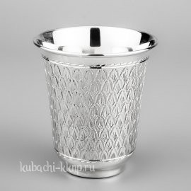 Серебряный стакан с уникальной гравировкой, 180 мл - ст109