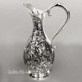 Серебряный графин для воды без крышки  