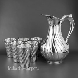 Набор для воды серебряный - ндв06