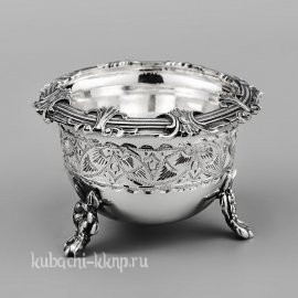 Солонка, перечница серебряная - с030