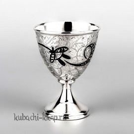 Серебряная рюмка «Кубачи» - стп07кац