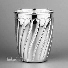 Серебряный стакан «Волна» - ст15